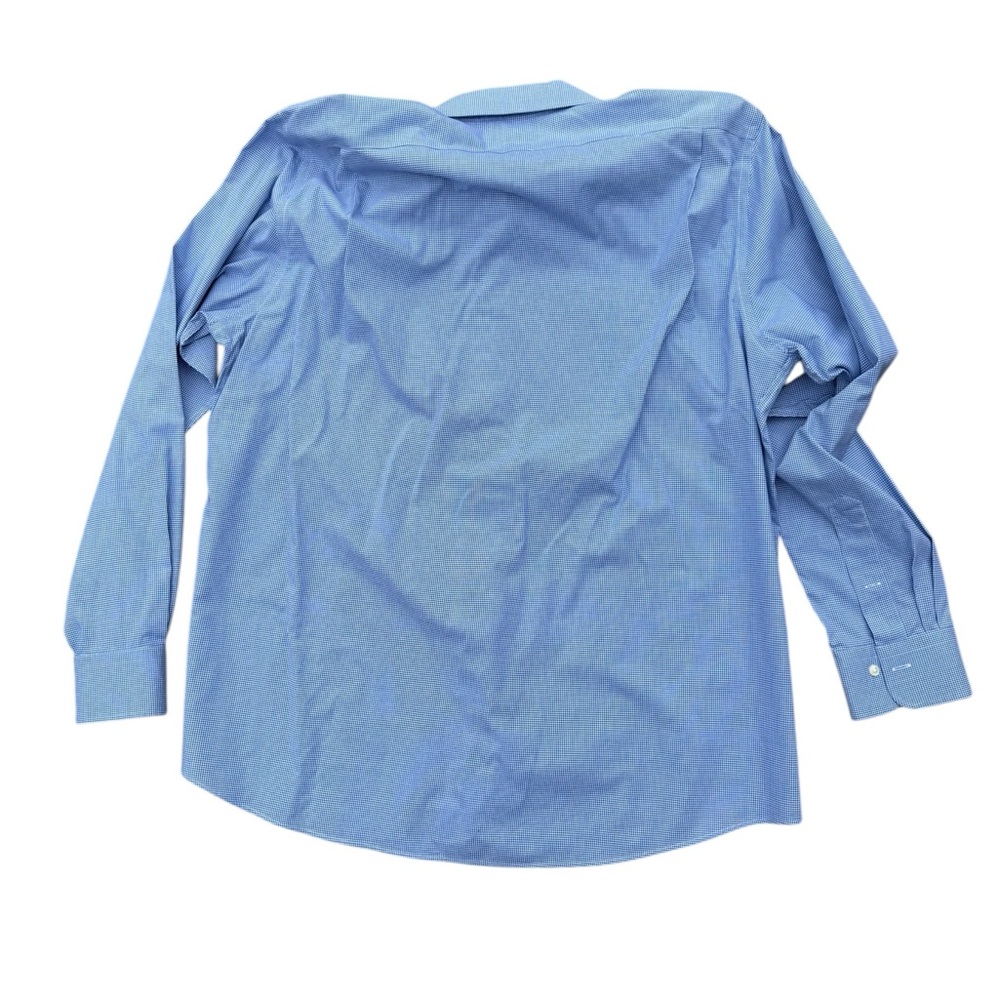 Lauren by Ralph Lauren men’s size 17 1/2 36/37 100% cotton front button shirt. - Picture 6 of 6